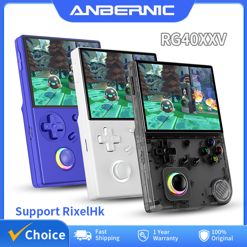 Retro Gaming Console Lego - Портативная игровая консоль ANBERNIC RG40XXV в