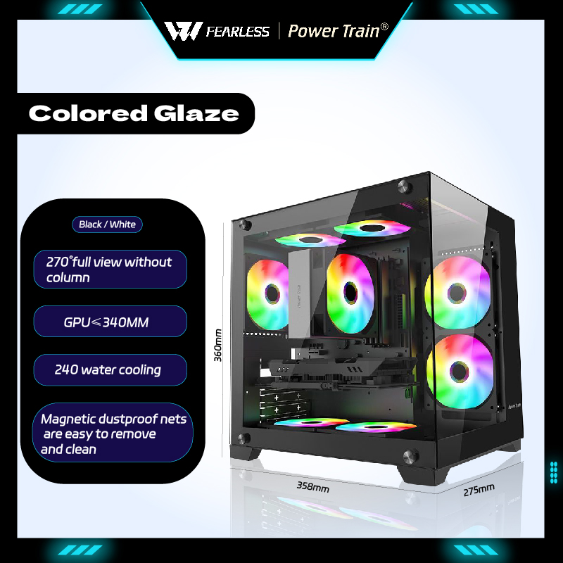 Retro Gaming Pc Case - Корпус для игрового ПК Power Train