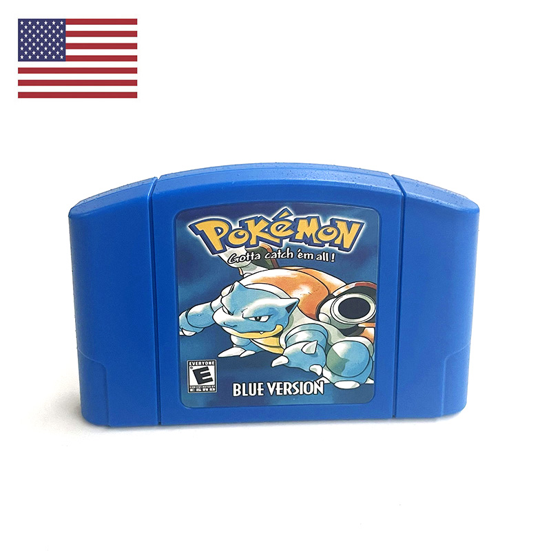 Retro Gaming Handhelds - Игровой картридж для N64: Pokemon Blue