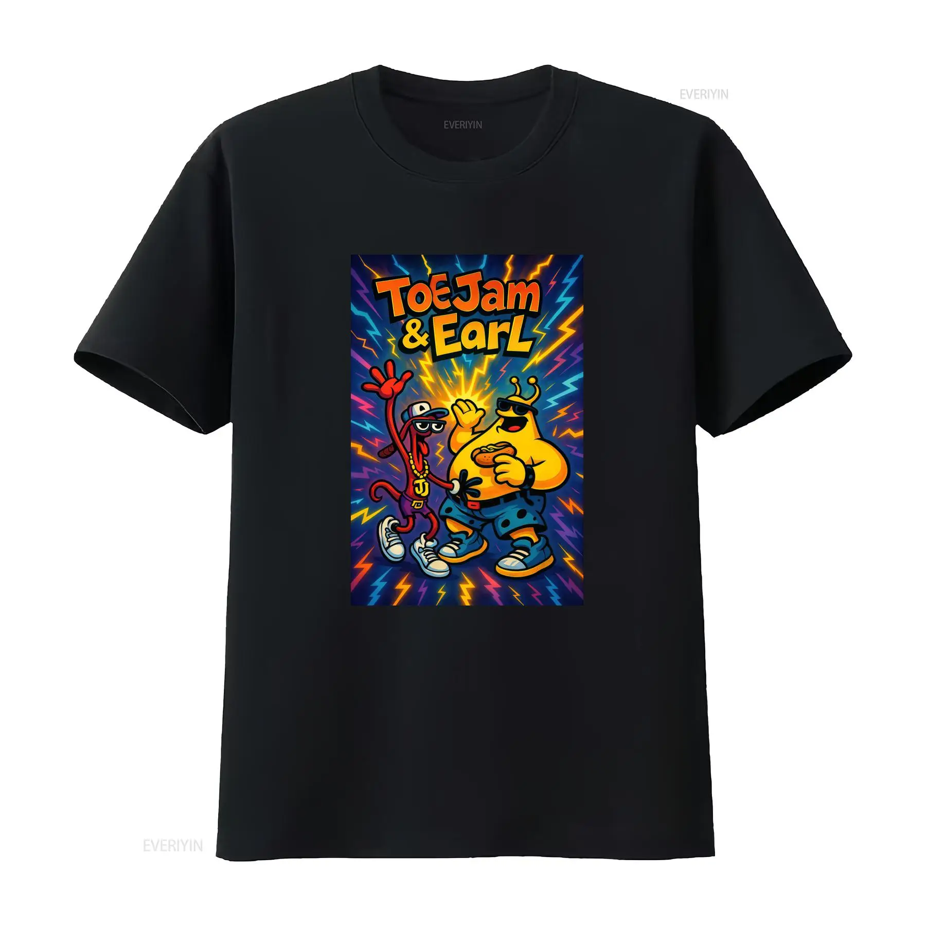 Retro Gaming Icons - Футболка Toejam Earl в стиле ретро