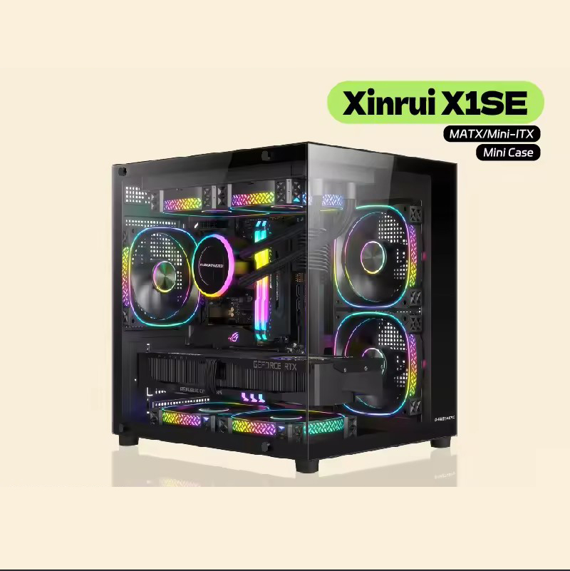 Retro Gaming Pc Case - Корпус для ПК G-PARTNERS Xinrui X1SE
