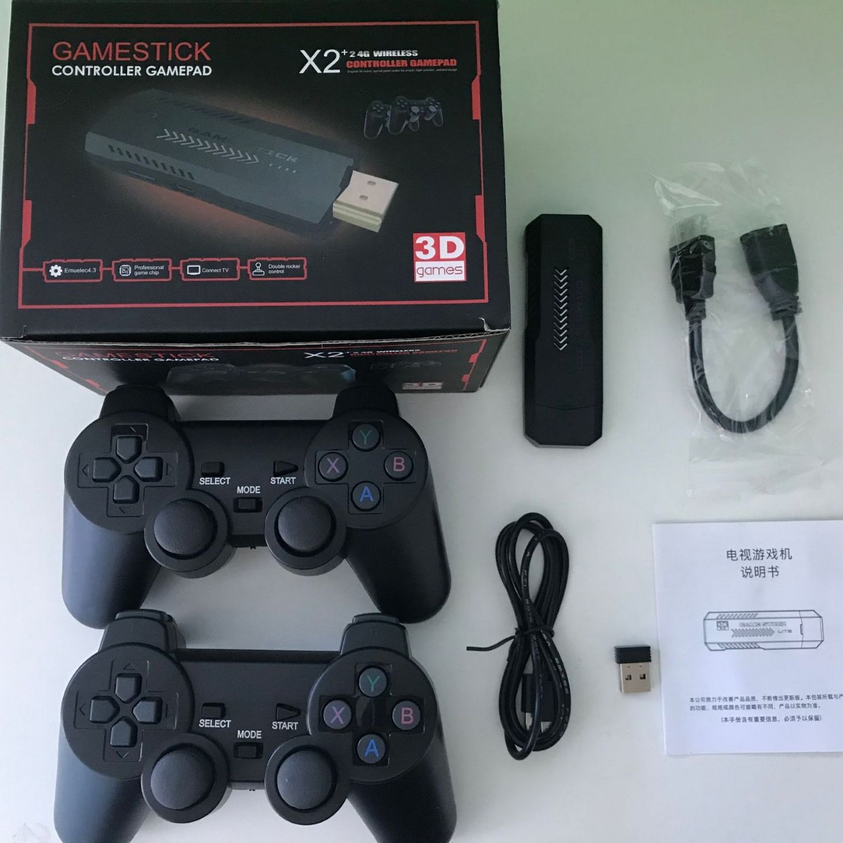 Retro Gaming X2 - Игровая консоль X2 Retro с беспроводными