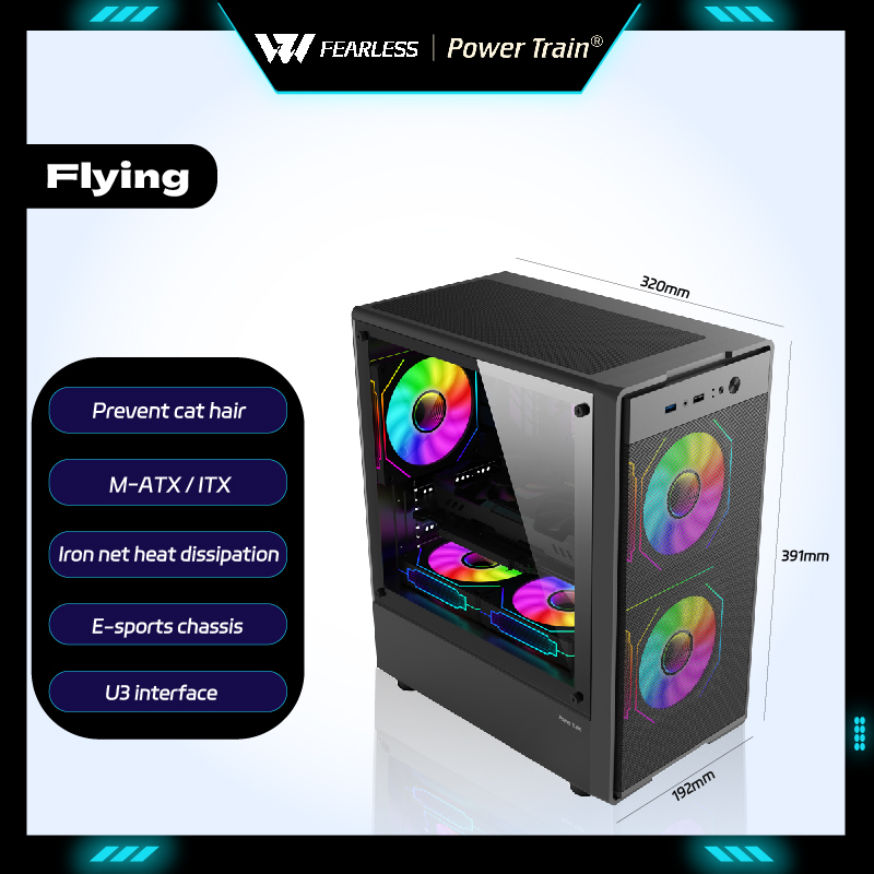 Корпус для ПК Power Train Flyi – обзор и цена Retro Gaming Pc Case