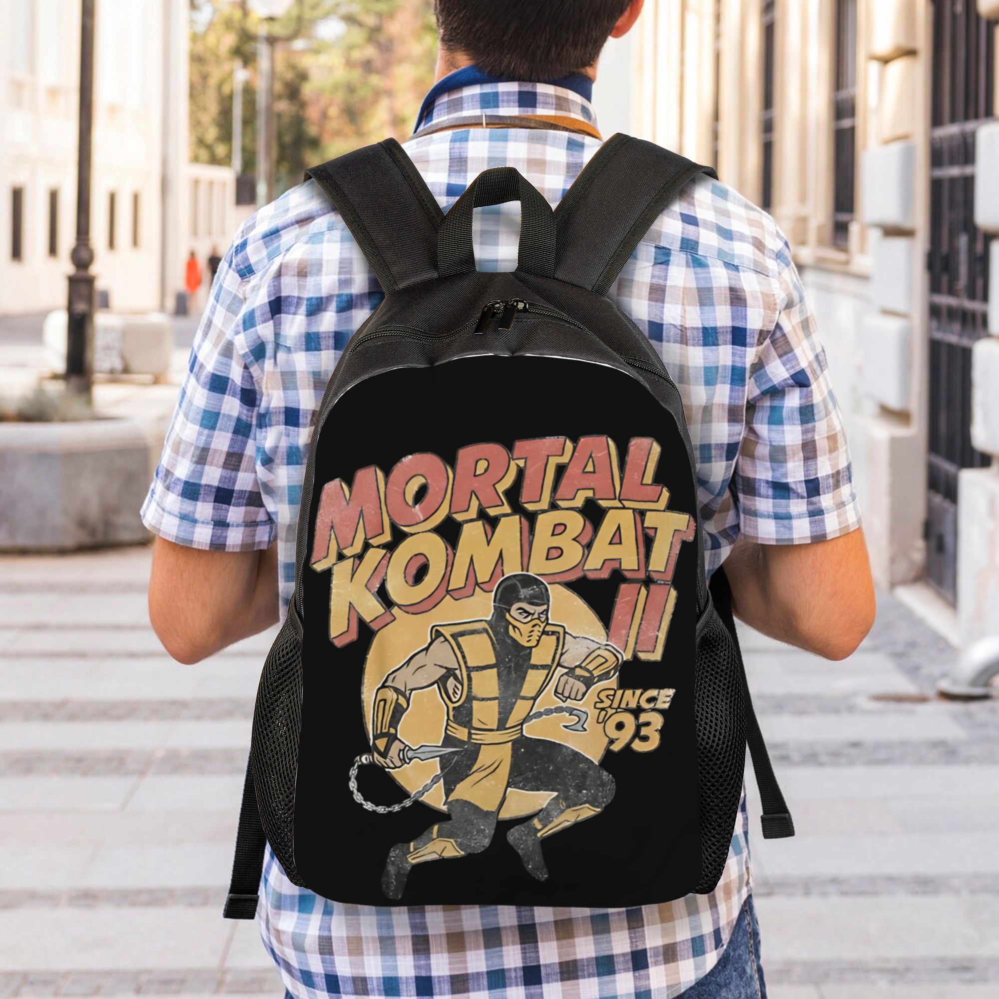 Классический рюкзак Mortal Kom – обзор и цена Retro Gaming Icons