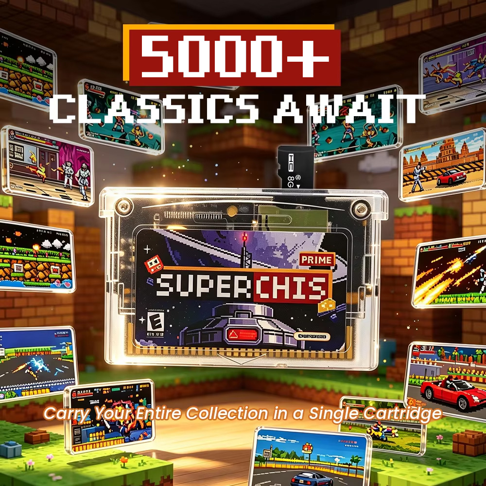 Игровая карта Retro Superchis  – обзор и цена Retro Gaming Handhelds