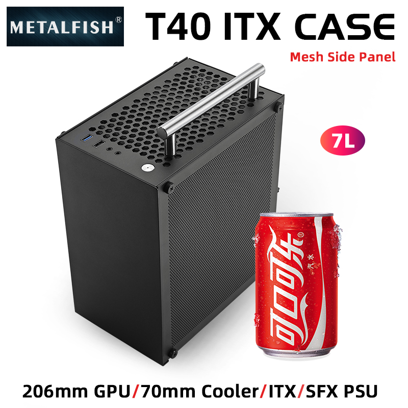 METALFISH T40 Mini ITX Черный  – обзор и цена Retro Gaming Pc Case