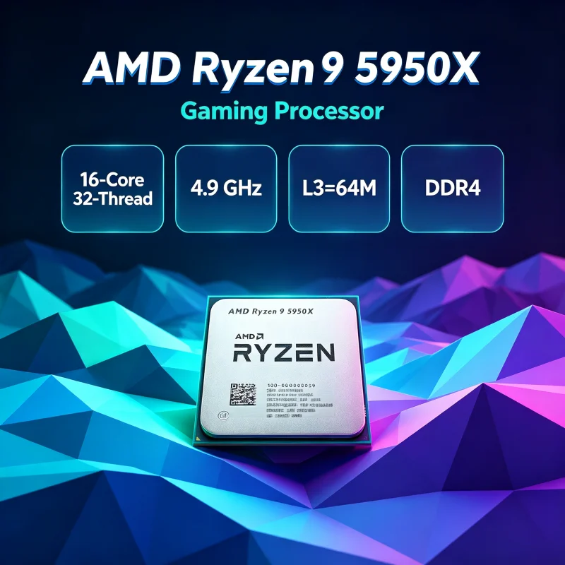 Игровой процессор AMD Ryzen 9  – обзор и цена Amd Cpu Ryzen 9