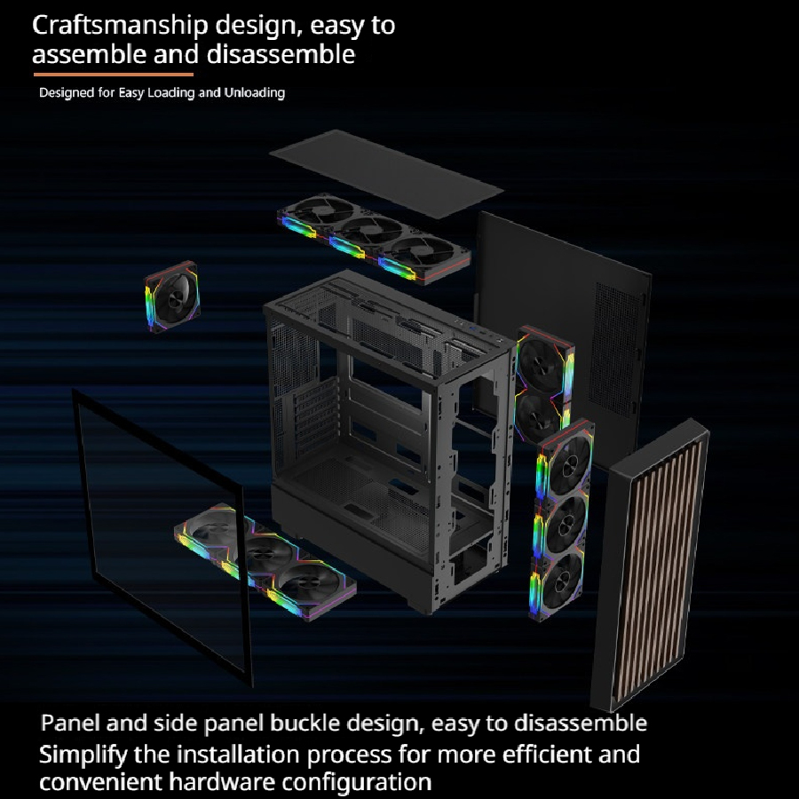 Корпус для ПК WJCOOLMAN Crafts – обзор и цена Retro Gaming Pc Case