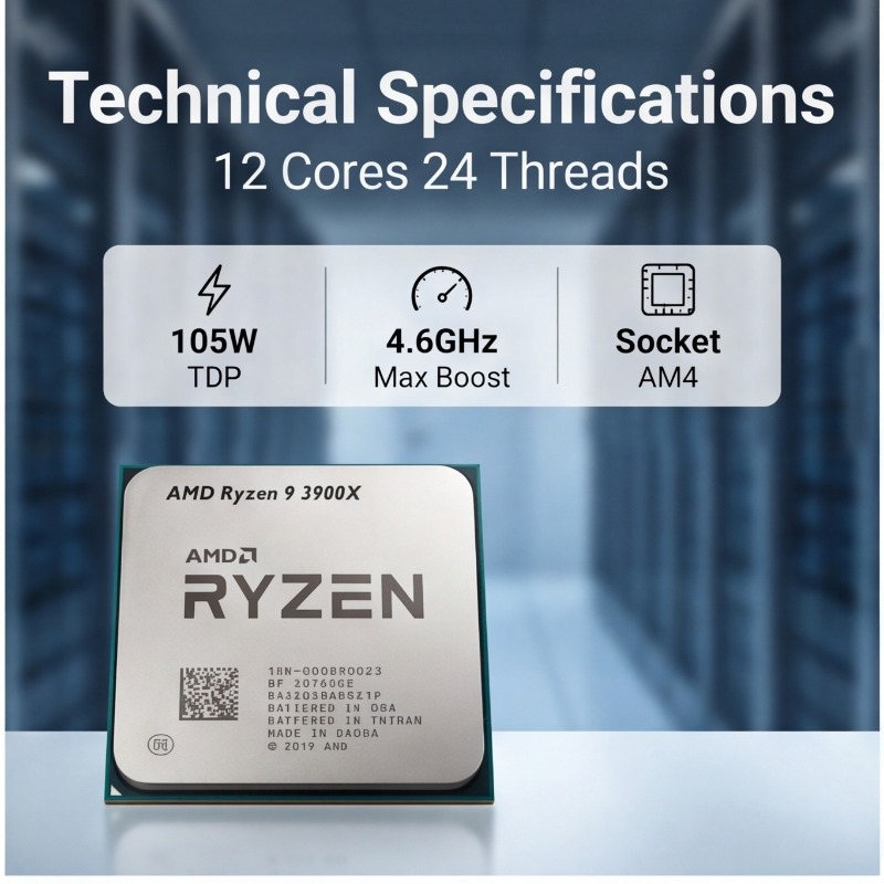 Процессор Ryzen 9 3900X для на – обзор и цена Amd Cpu Ryzen 9