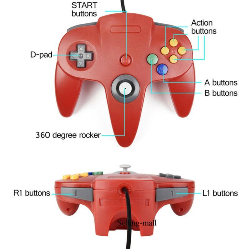 Контроллер N64, классический U – обзор и цена Retro Gaming Com
