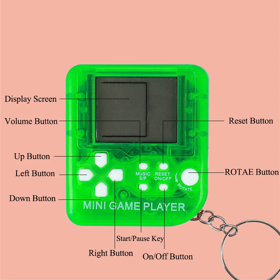 Ретро мини-портативные игровые – обзор и цена Retro Gaming Console Lego