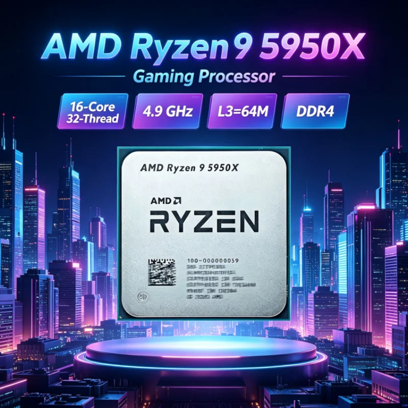 AMD Ryzen 9 5950X без кулера,  – обзор и цена Amd Cpu Ryzen 9