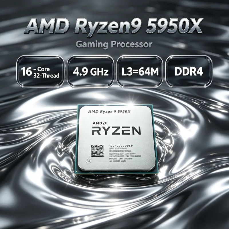 AMD Ryzen 9 5950X без кулера,  – обзор и цена Amd Cpu Ryzen 9