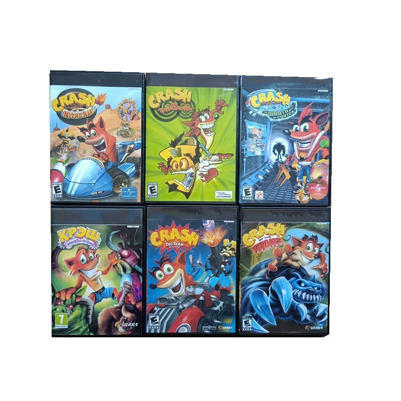 Игровой диск для PS2: Crash Ba – обзор и цена Retro Gaming Console